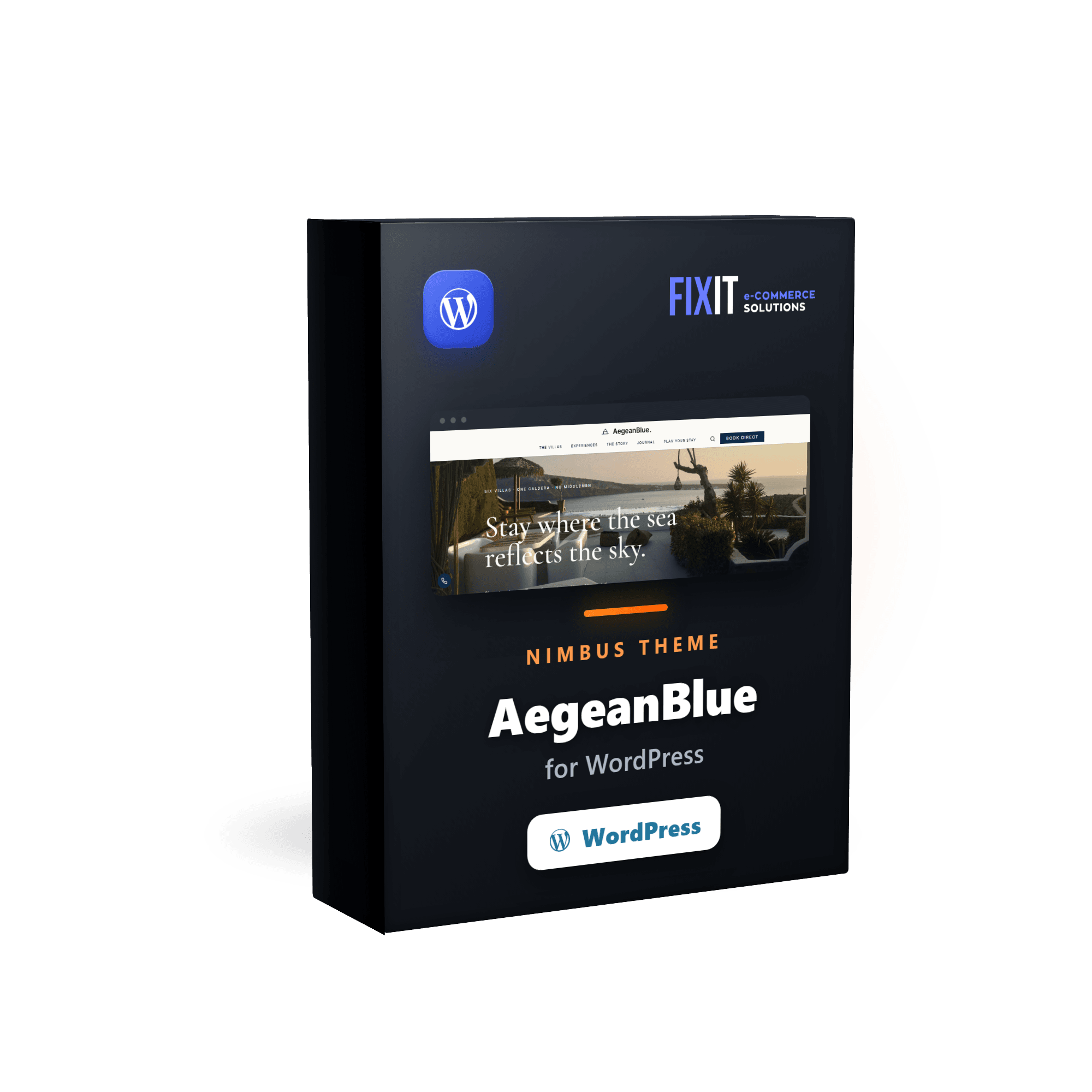 WordPress Theme AegeanBlue