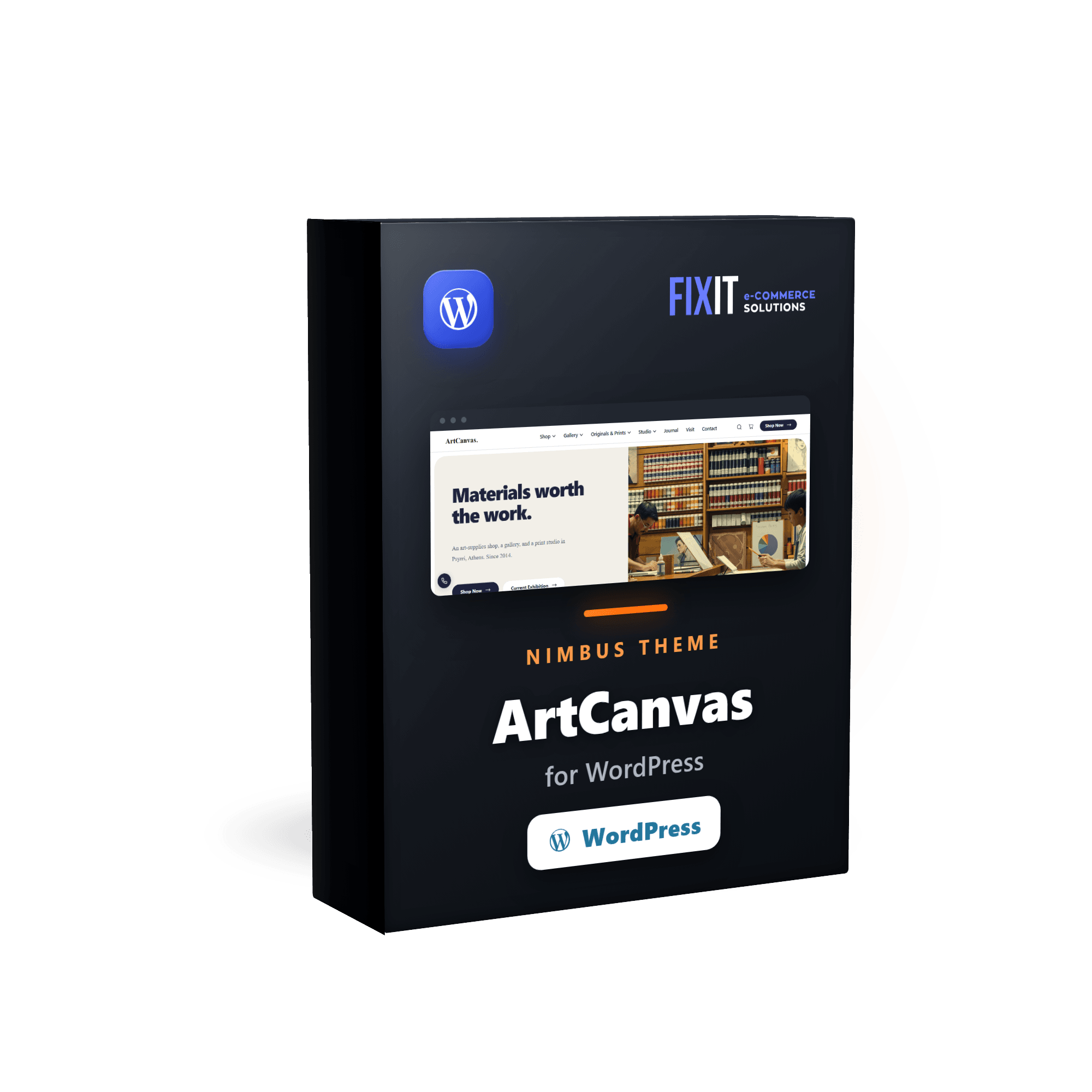 Wordpress Theme ArtCanvas