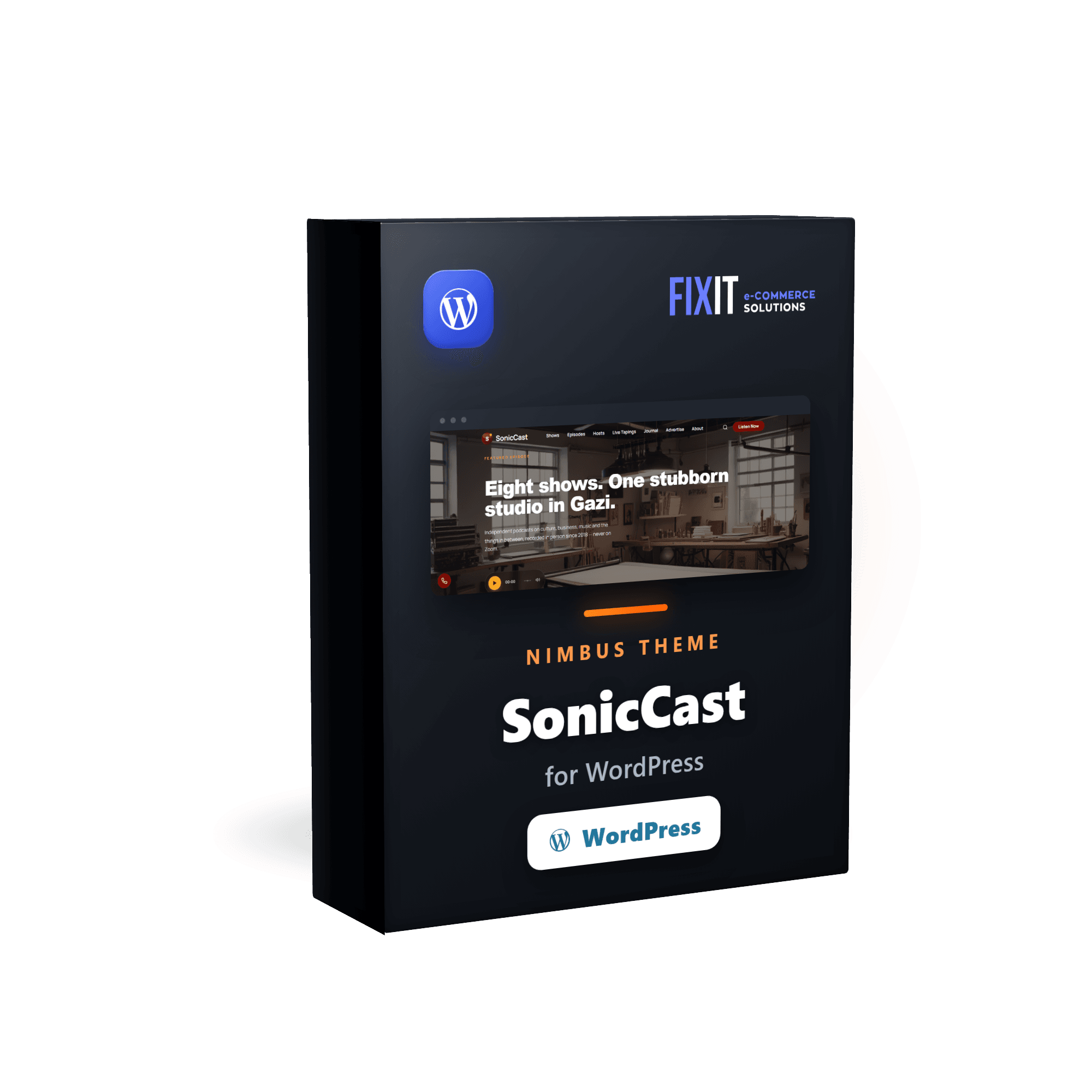 WordPress Theme SonicCast